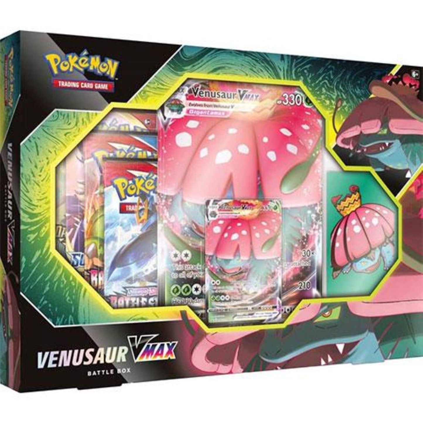 Pokemon Trading Card Game Venusaur VMAX Battle Box Collection