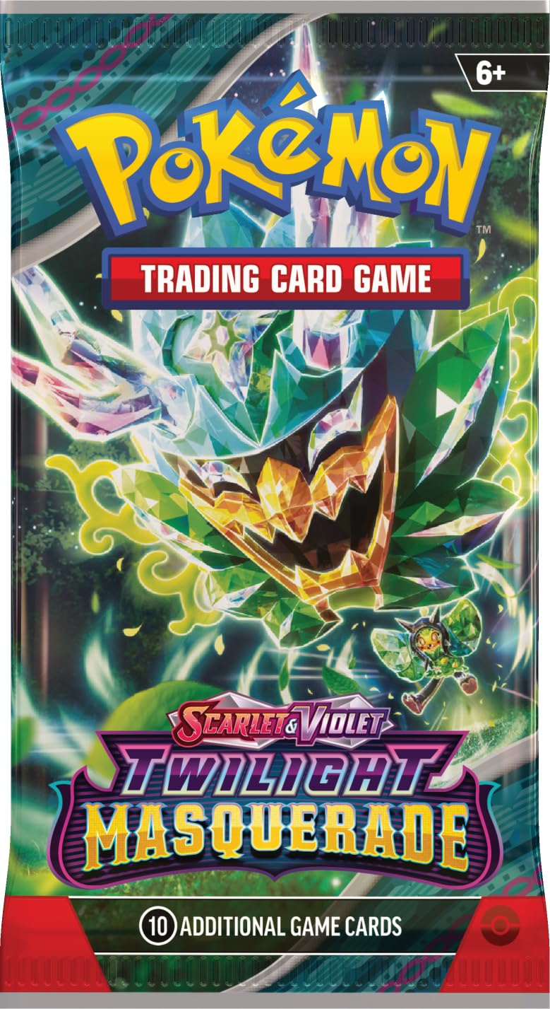 TCG: Scarlet & Violet - Twilight Masquerade 3-Pack Blister: Snorlax (3 Booster Packs & 1 Foil Promo)