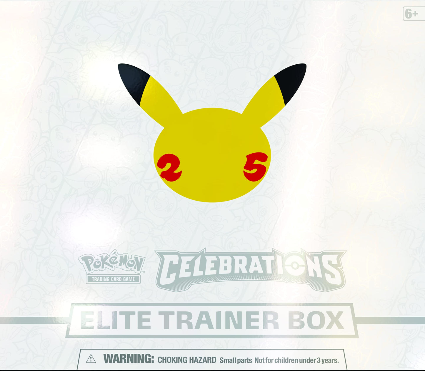 Pokémon 25th Anniversary Celebrations Elite Trainer Box, Multicolor, 290-80943