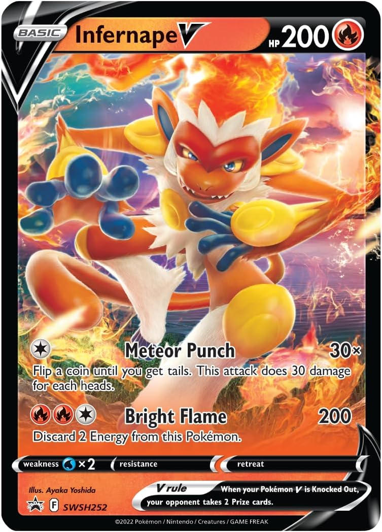 Pokemon Infernape V Box Trading Card Game