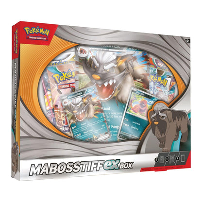 Pokemon TCG Mabosstiff Ex Box Trading Card Game Kids/Children Collectibles 6y+