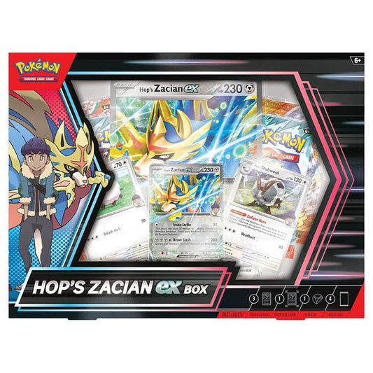 Pokemon TCG Hop's Zacian ex Box