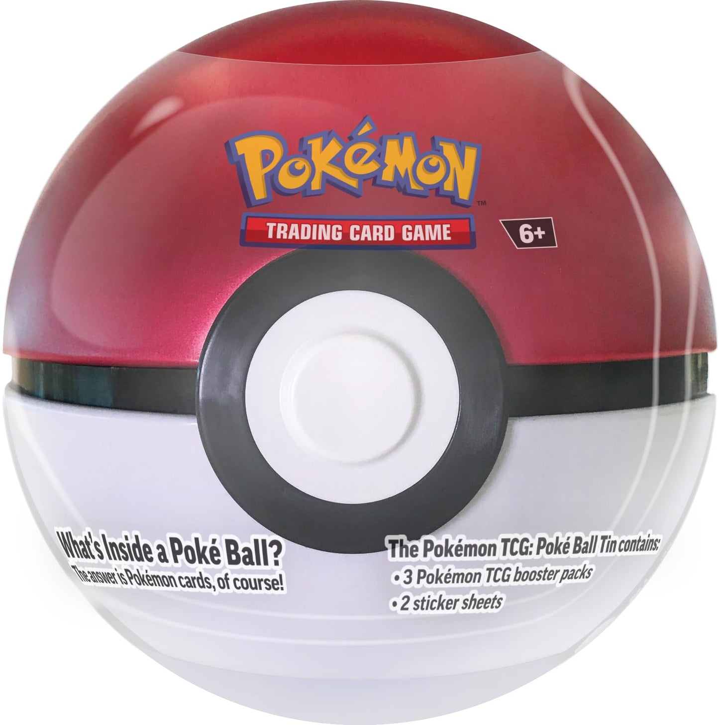 Pokémon TCG: Poké Ball Tin Bundle - Poké Ball, Lure Ball & Premier Ball (9 TCG Booster Packs, 7 Sticker Sheets)