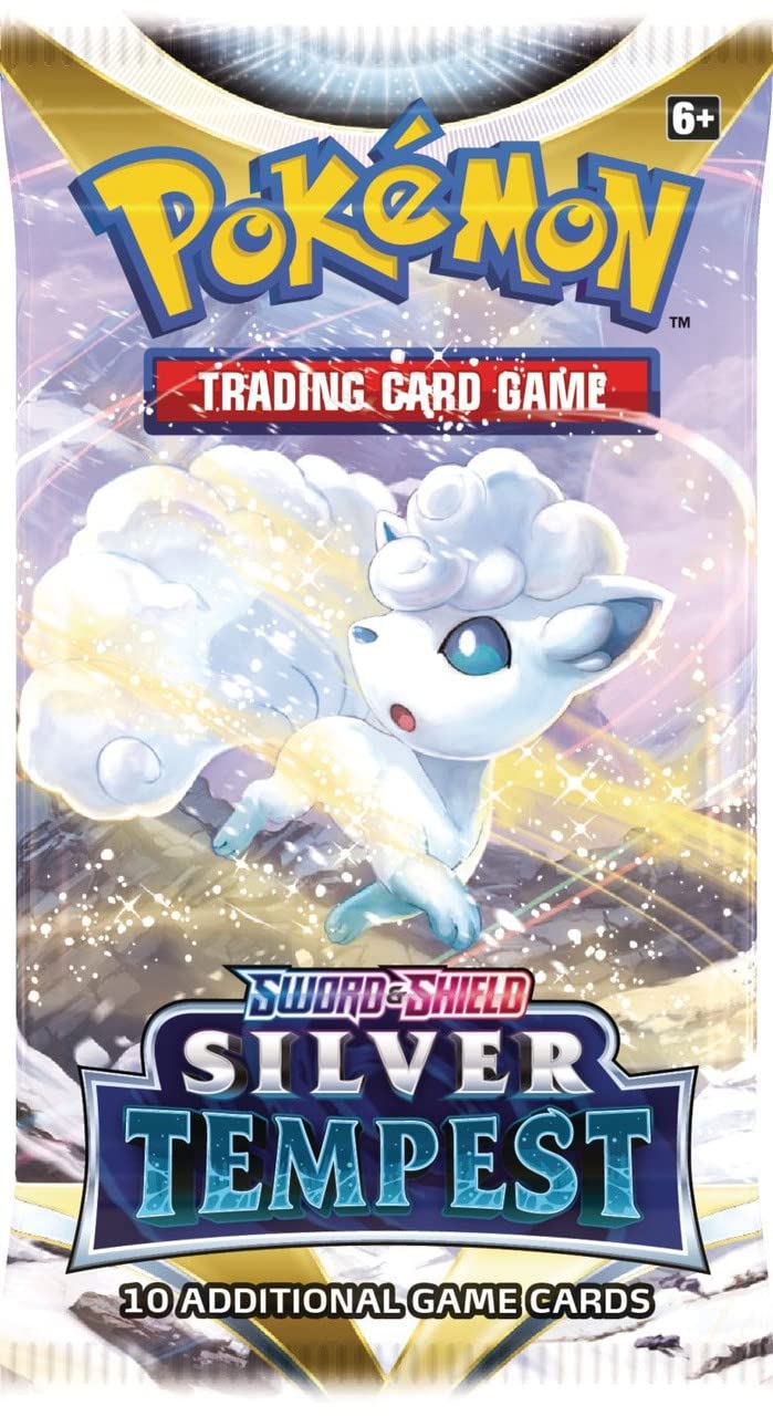 Pokemon Sword & Shield Silver Tempest Single Booster Trading Card Game