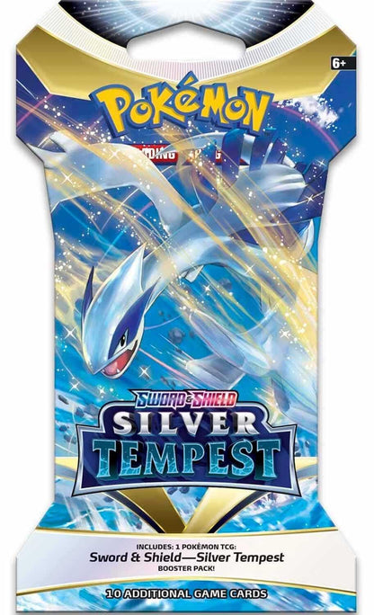 POK85092 Sword and Shield Silver Tempest Card Game Booster Pack