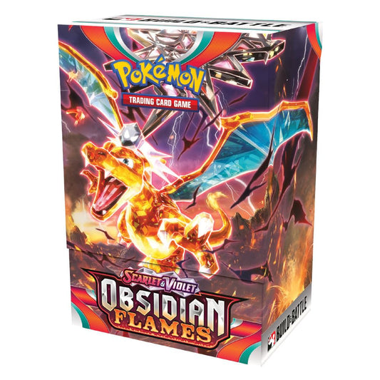 Pokemon Scarlet & Violet 3 Obsidian Flames Build & Battle Box