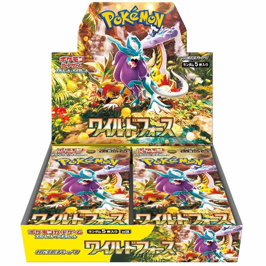 Wild Force SV5K Booster Box - Japanese Pokemon TCG