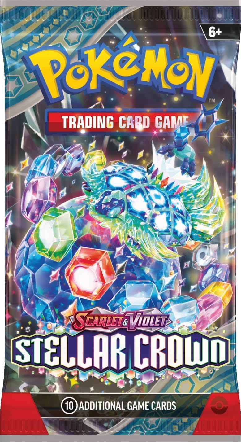 Pokemon TCG: Scarlet & Violet - Stellar Crown - Booster Pack (10 card pack)