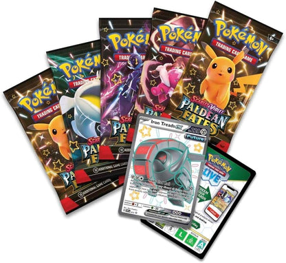 POKEMON TCG: Scarlet and Violet: PALDEAN Fates: TIN - Shiny Iron Treads