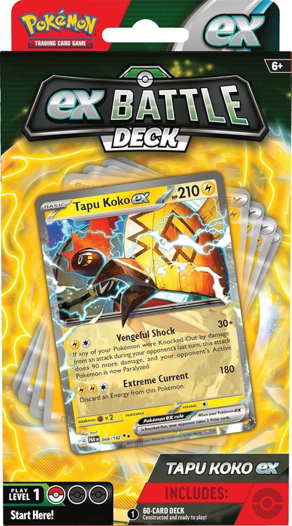 Pokemon TCG: Battle Deck Tapu Koko ex