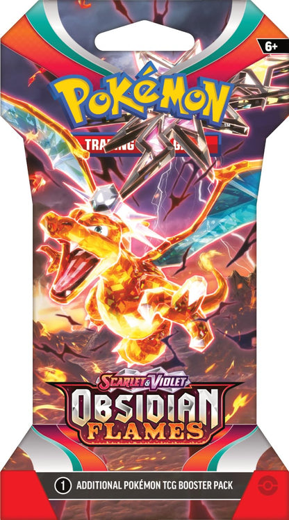 Pokemon TCG Scarlet & Violet 3 Obsidian Flames Blister Pack