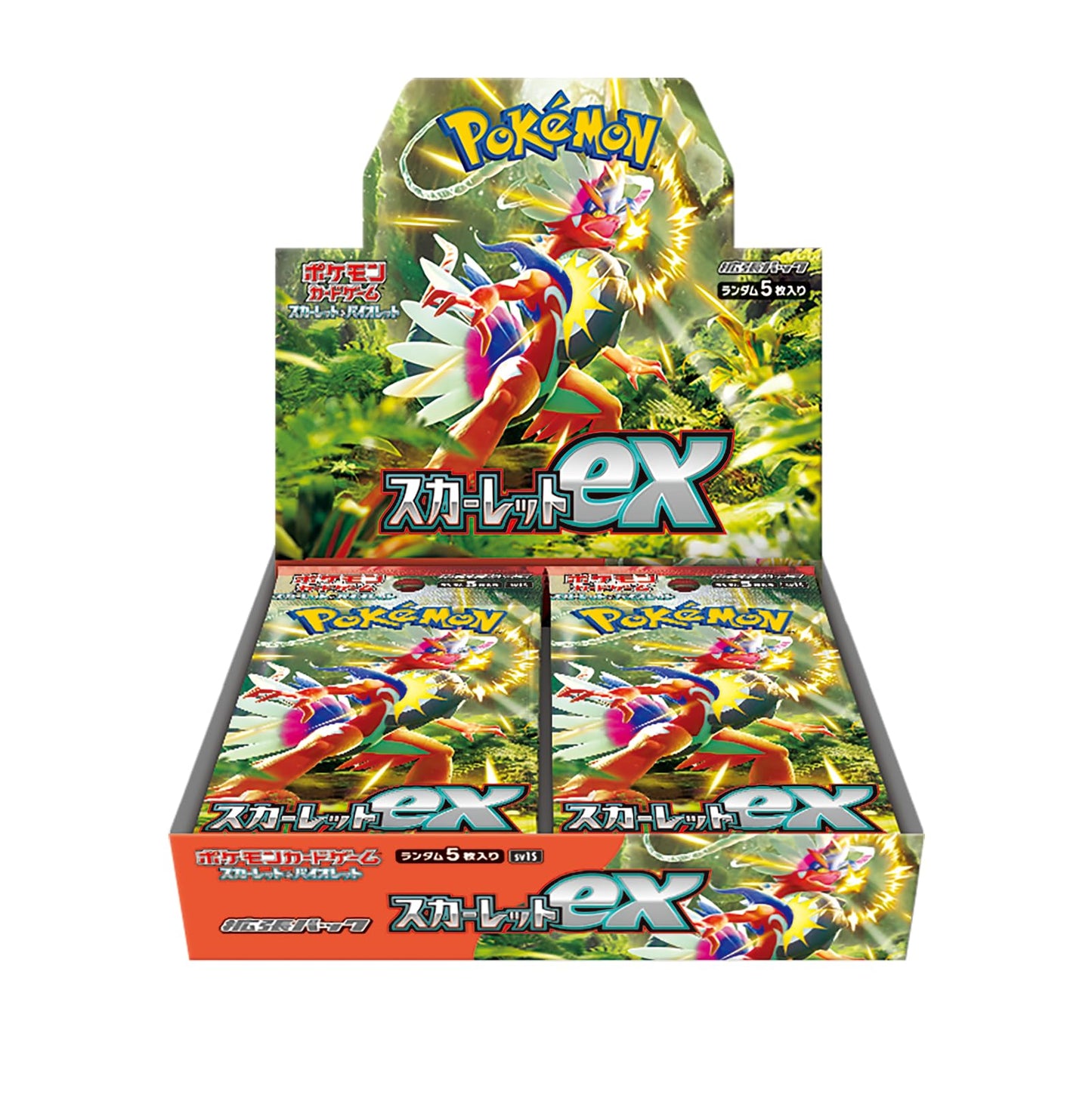 Pokemon Card Game Scarlet & Violet Expansion Pack Scarlet ex Box (Japanese)