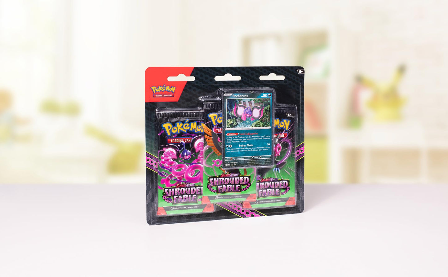 TCG: Scarlet and Violet Shrouded Fable 3-Pack Blisters - EN