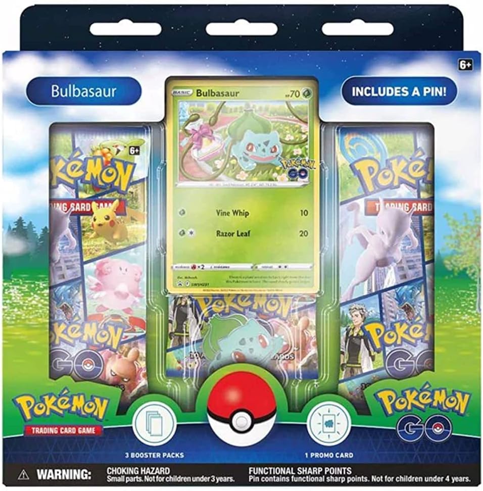 Pokemon TCG: Pokemon Go Pin Collection - Bulbasaur