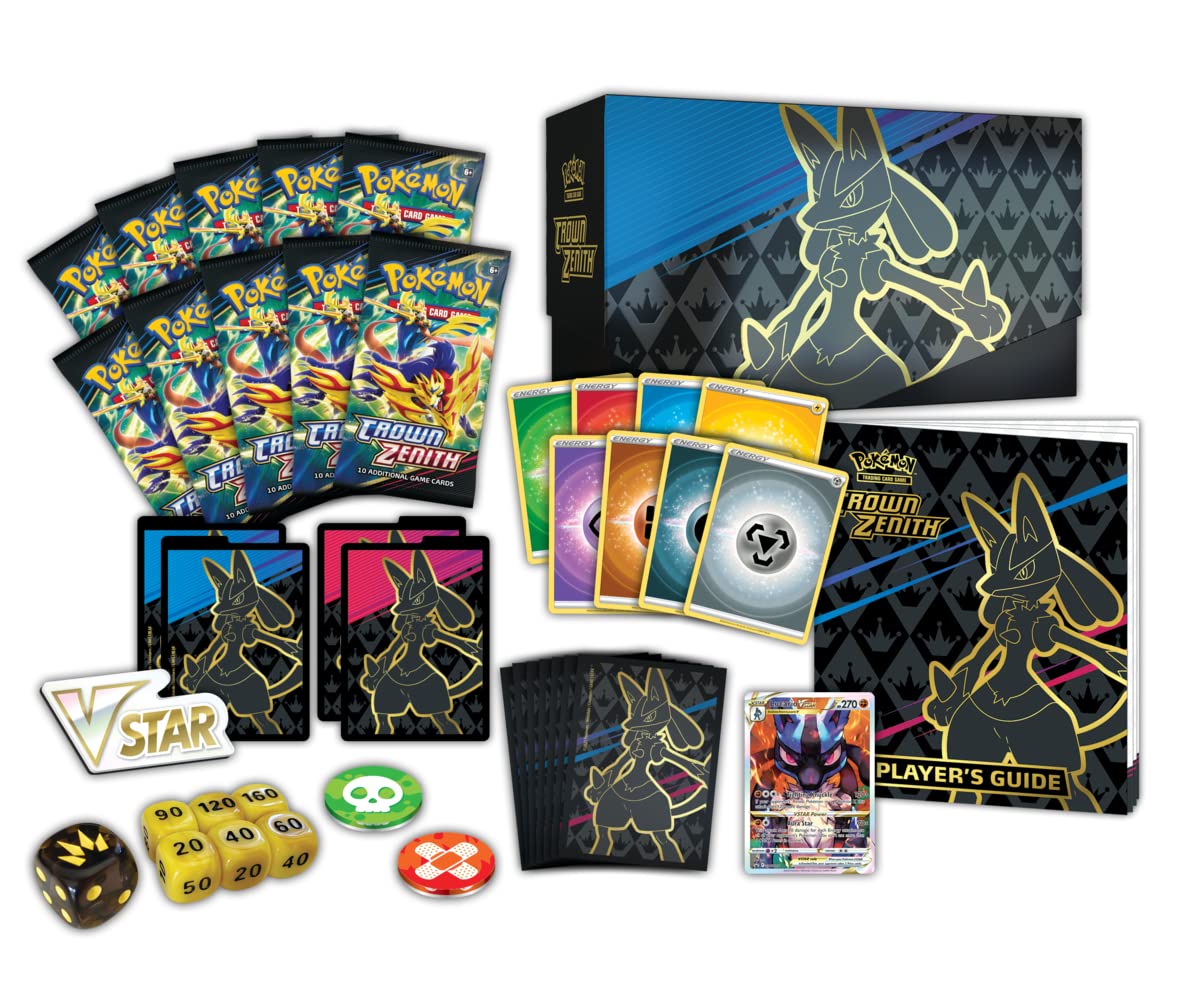 Pokémon TCG: Crown Zenith Elite Trainer Box (10 Boosters & Premium Accessories)