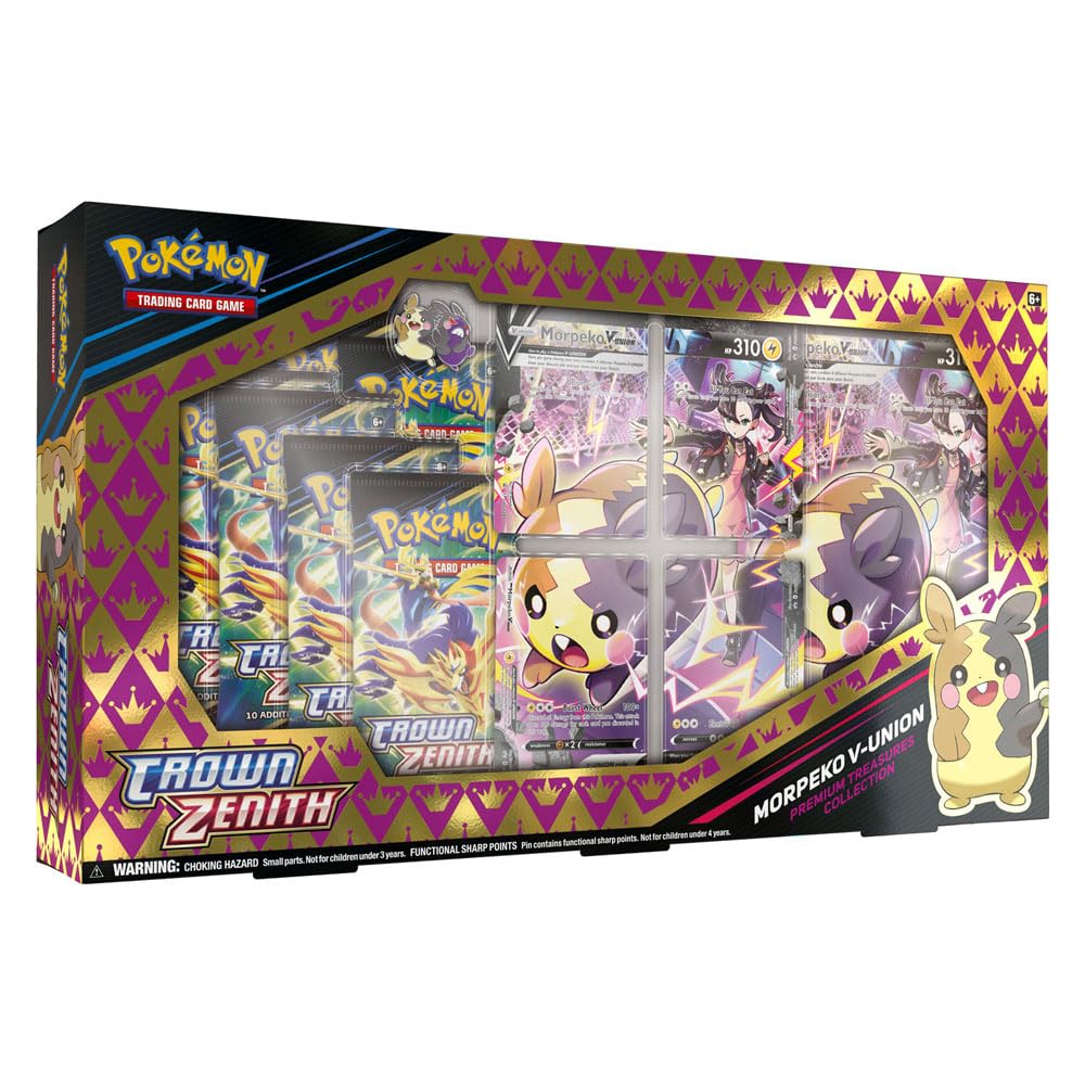 Pokemon: Morpeko V-Union Premium Treasures Collection