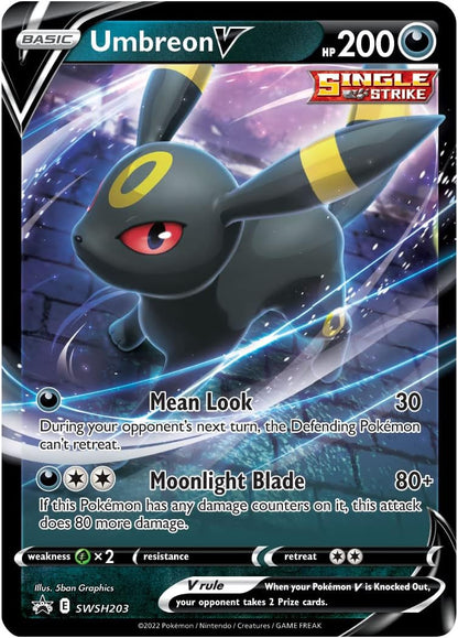 TCG: V Tin Heroes Umbreon (1 Foil Card & 4 Booster Packs)