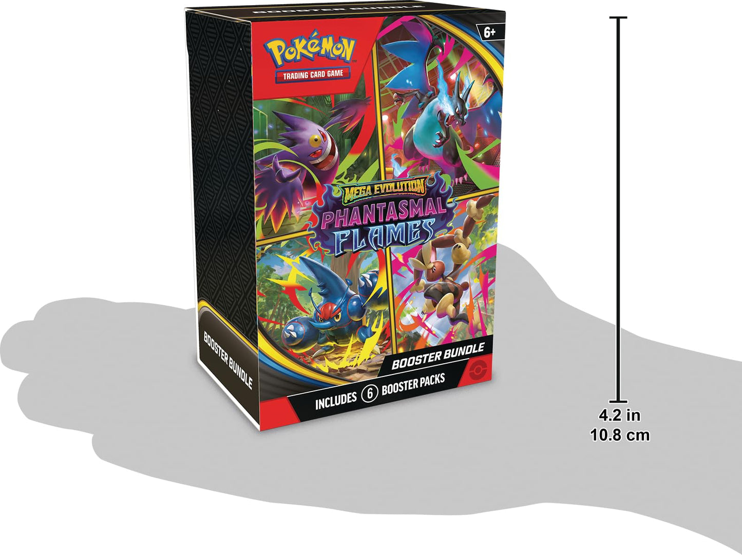 Pokemon TCG Mega Evolutions 2 Phantasmal Flames Booster Bundle