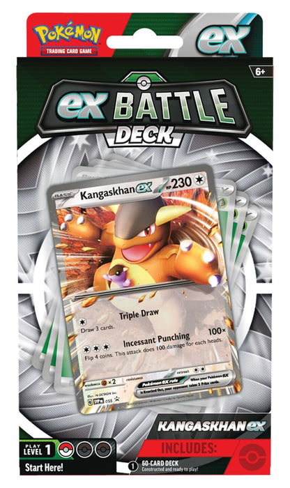 Pokemon TCG Kangaskhan/Greninja EX Battle Deck Trading Cards (POC1026)