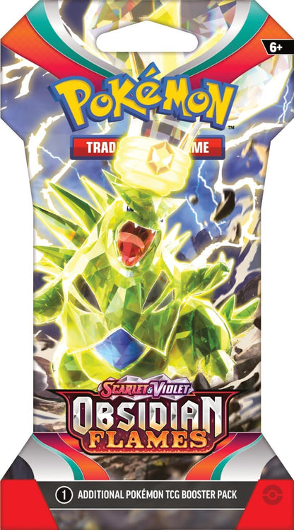 Pokemon TCG Scarlet & Violet 3 Obsidian Flames Blister Pack
