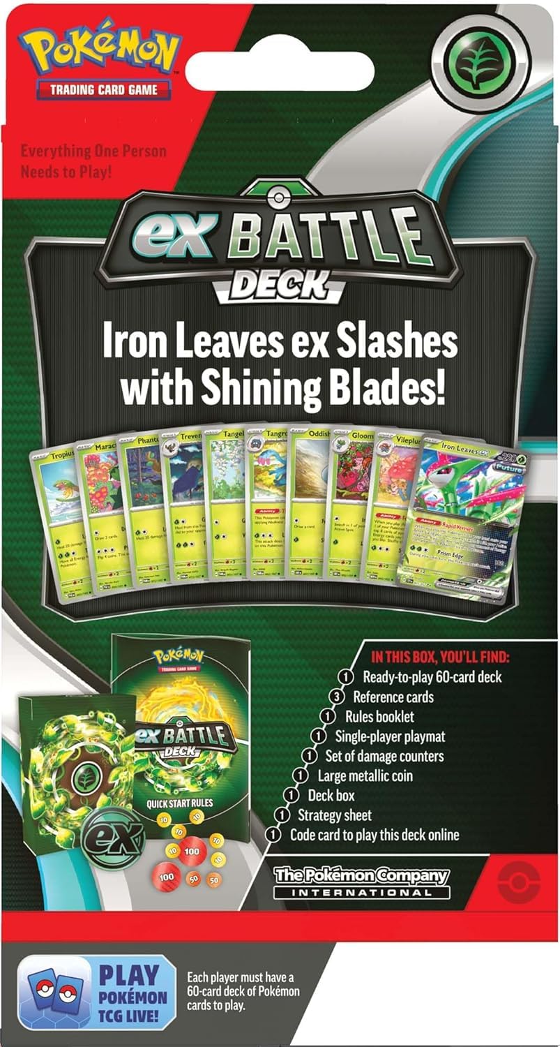 Pokemon TCG: Battle Deck Iron Leaves ex