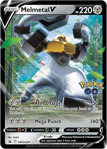 TCG: Pokemon GO Melmetal V Battle Deck (60 Cards, Ready to Play)