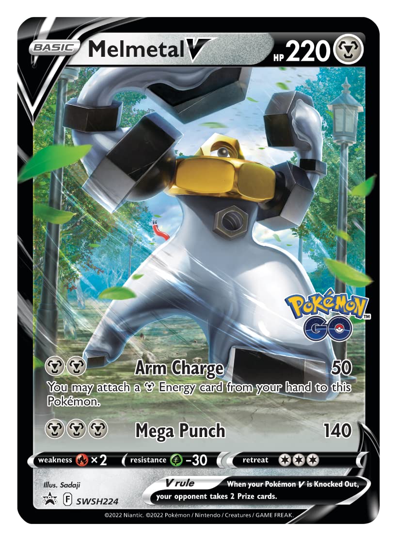 TCG: Pokemon GO Melmetal V Battle Deck (60 Cards, Ready to Play)