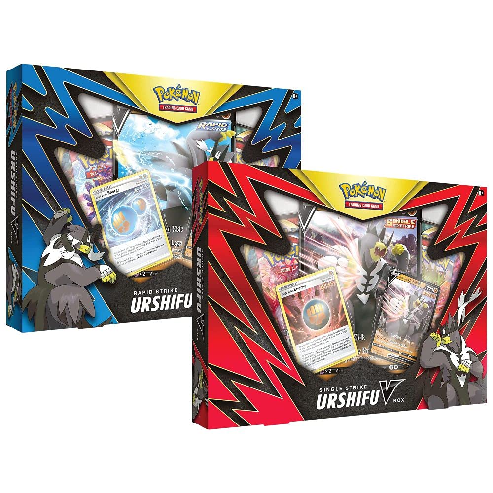 Pokémon TCG: Single/Rapid Strike Urshifu V Box