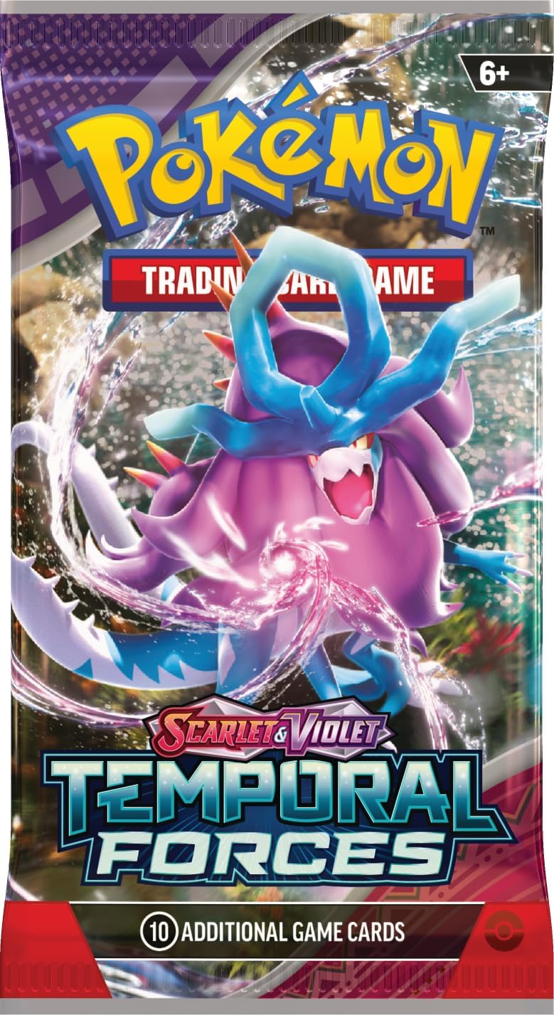 TCG: Scarlet & Violet - Temporal Forces Triple Pack - Cleffa (3 Booster Packs & 1 Foil Promo Card)