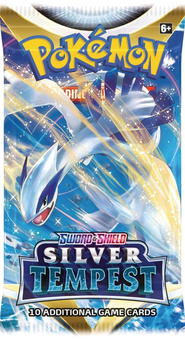 Pokemon Sword & Shield Silver Tempest Single Booster Trading Card Game