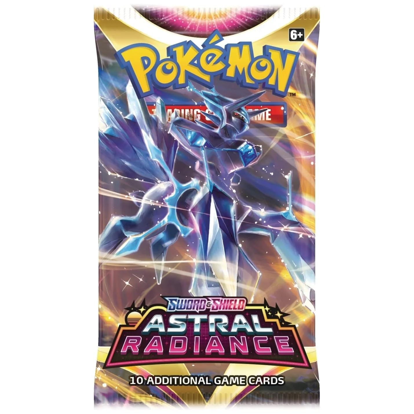 Pokemon POK86023 Pokemon-Sword & Shield 10 Astral Radiance-Booster Pack, Multi-Coloured