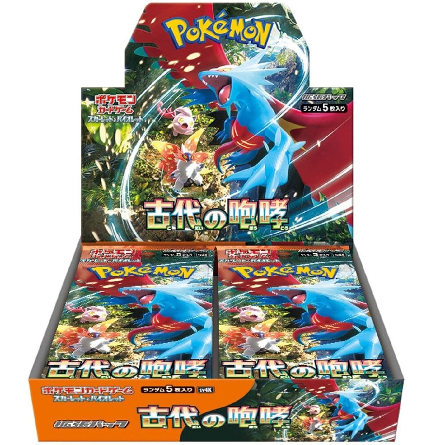 Pokemon Card Game Scarlet & Violet Expansion Pack Ancient Roar Box (Japanese ver)