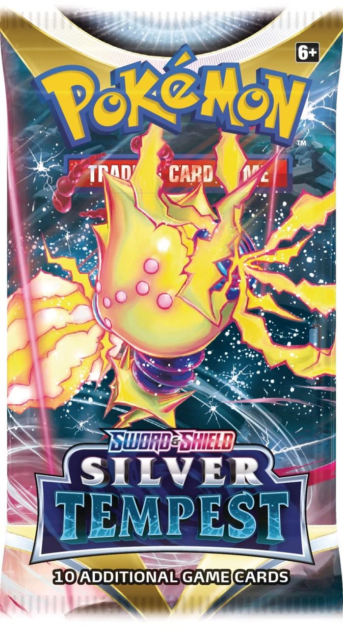 Pokemon Sword & Shield Silver Tempest Single Booster Trading Card Game