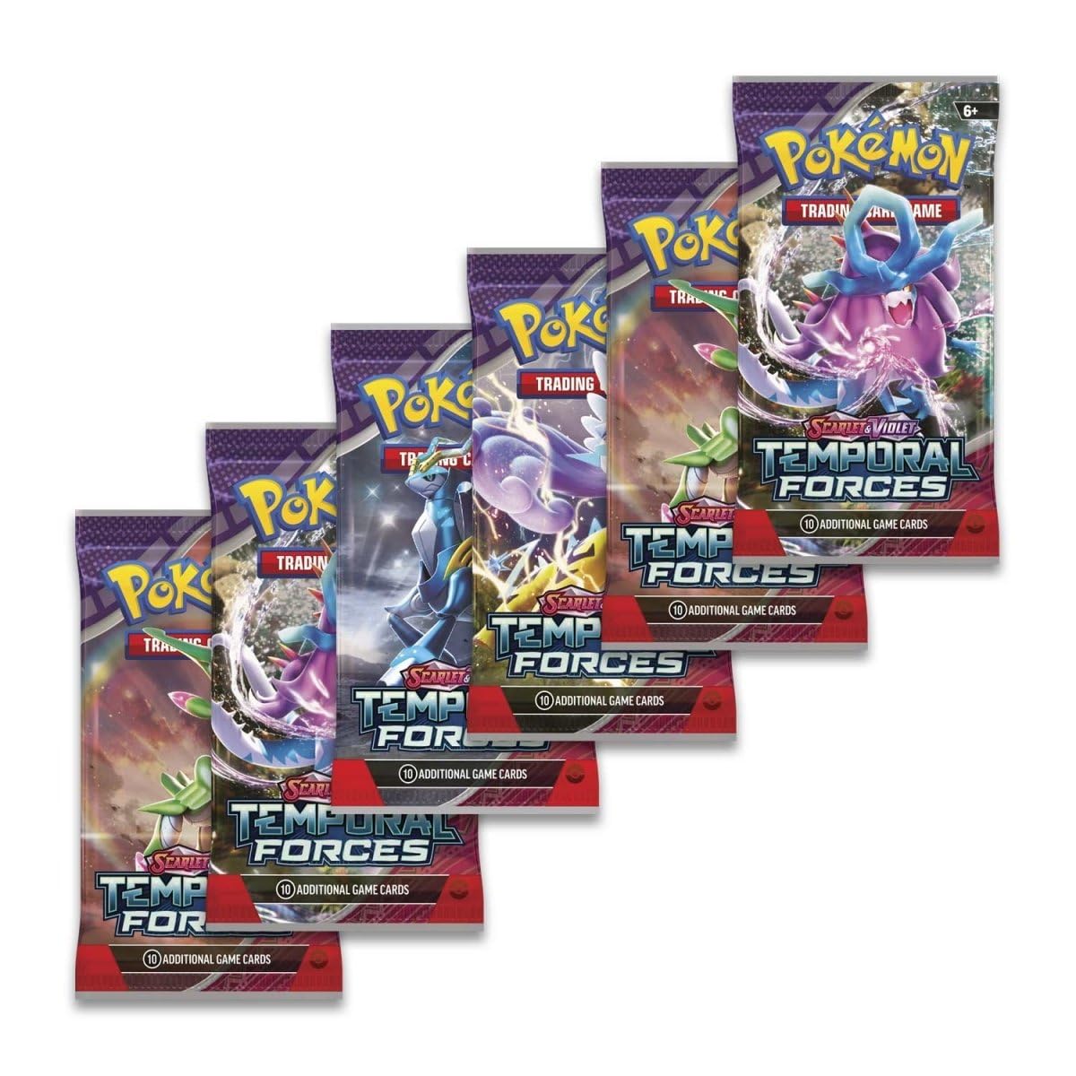 Pokemon TCG: Scarlet and Violet: Temporal Forces: Booster Bundle