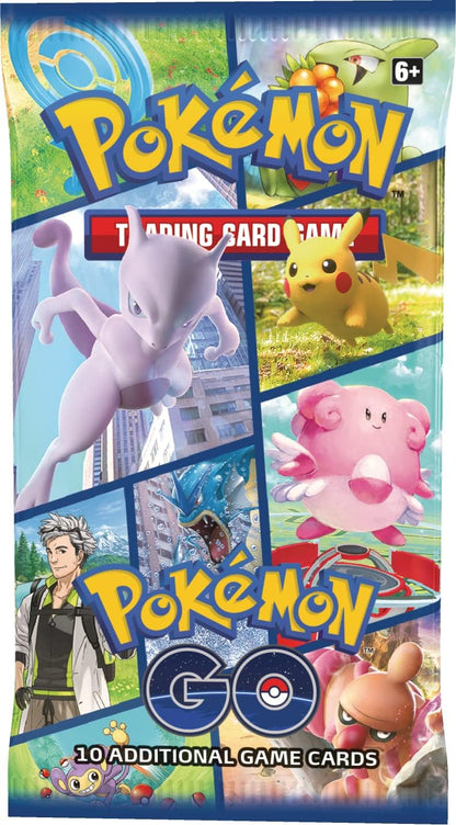 TCG: Pokemon GO Elite Trainer Box (10 Boosters, Mewtwo Foil Promo Card & Premium Accessories) (290-85050)