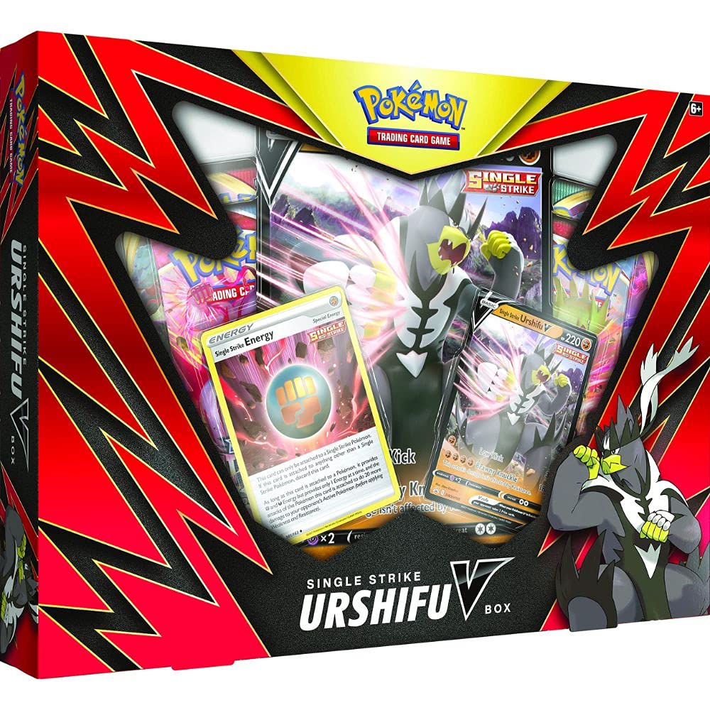 Pokémon TCG: Single/Rapid Strike Urshifu V Box