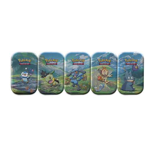 TCG: Sinnoh Stars Mini Tin - Munchlax, Drifloon (2 Booster Packs & 1 Pokemon Art Card)