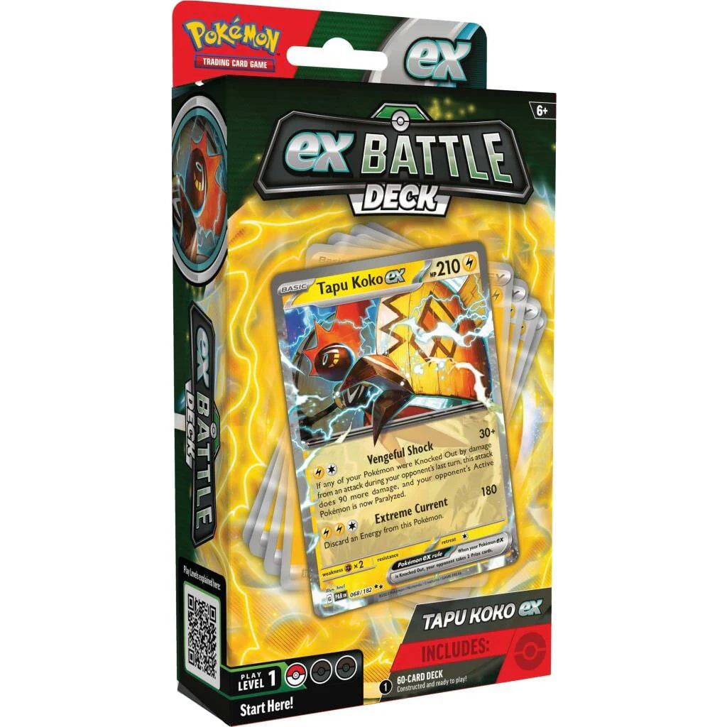 Pokemon TCG: ex Battle Deck (Tapu Koko ex OR Iron Leaves ex)