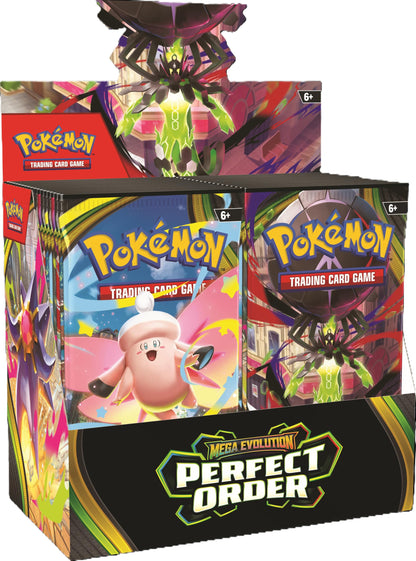 Pokémon TCG: Mega Evolution—Perfect Order Booster Display Box