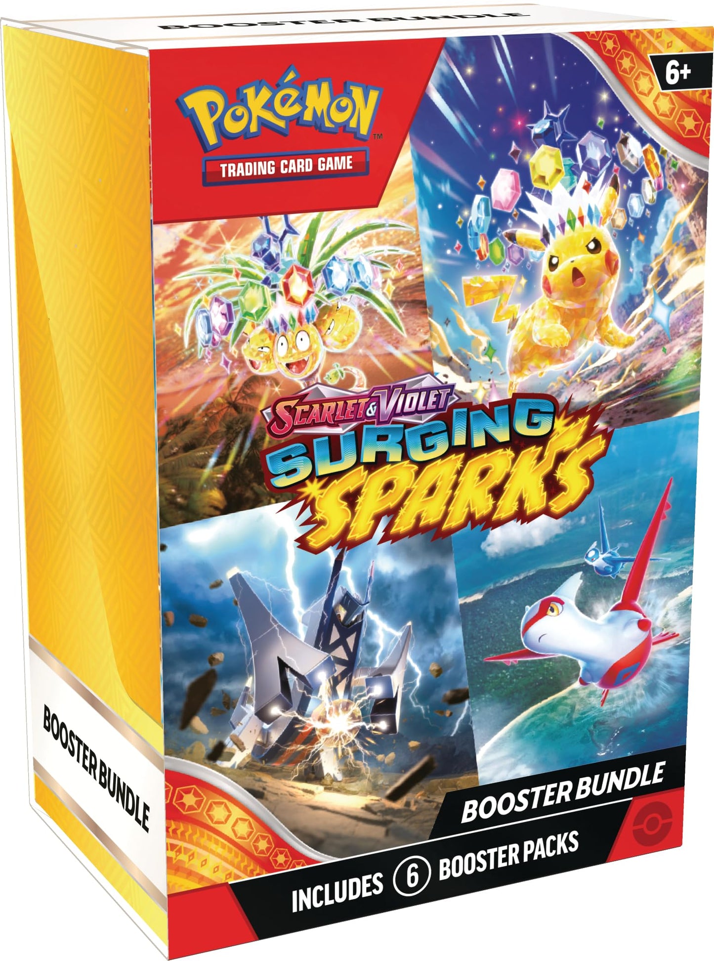 TCG: Scarlet & Violet - Surging Sparks Booster Bundle (6 Booster Packs)