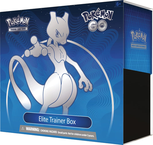 TCG: Pokemon GO Elite Trainer Box (10 Boosters, Mewtwo Foil Promo Card & Premium Accessories) (290-85050)