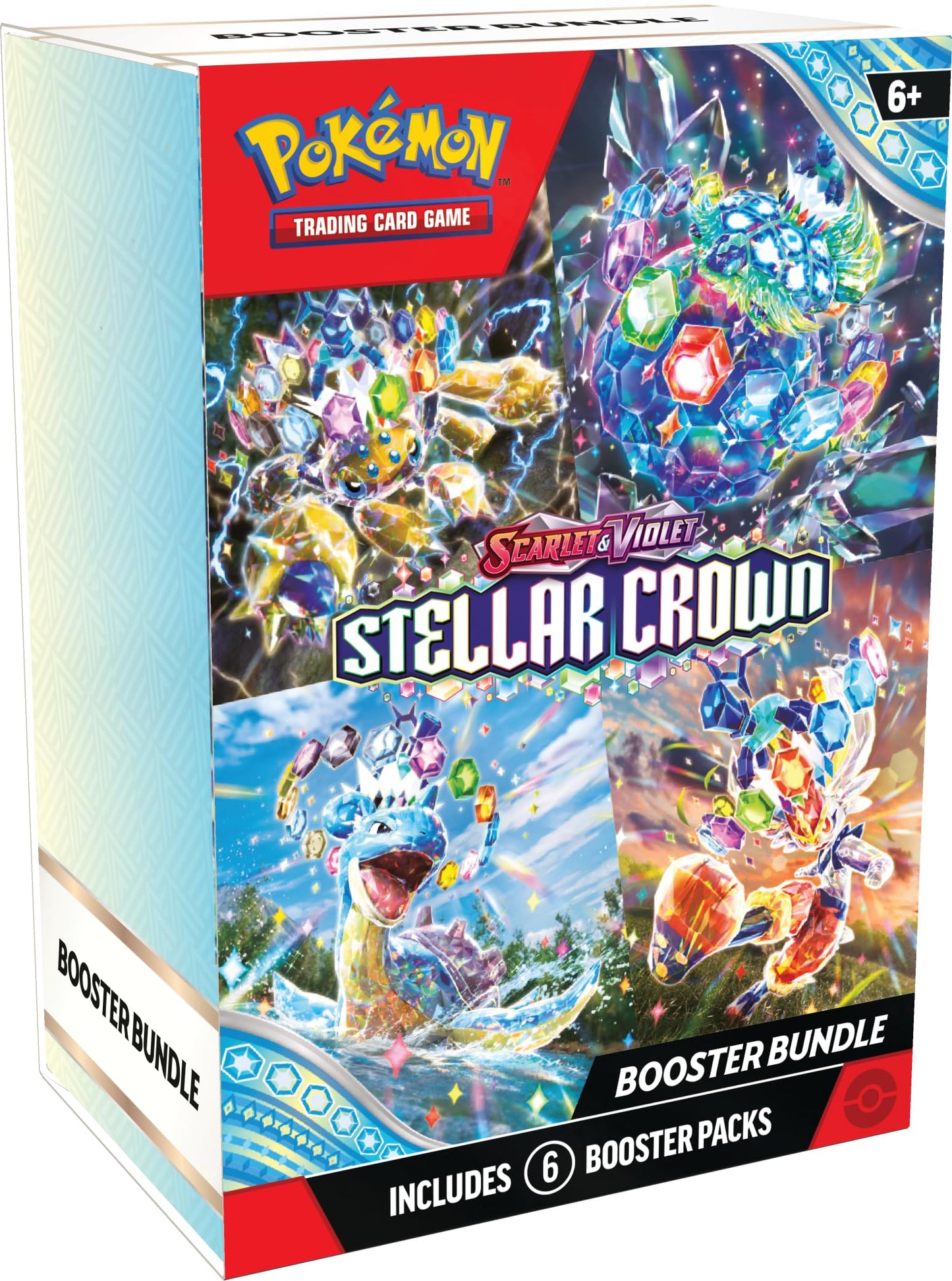 Pokemon TCG: Scarlet & Violet - Stellar Crown Booster Bundle (6 Booster Packs)