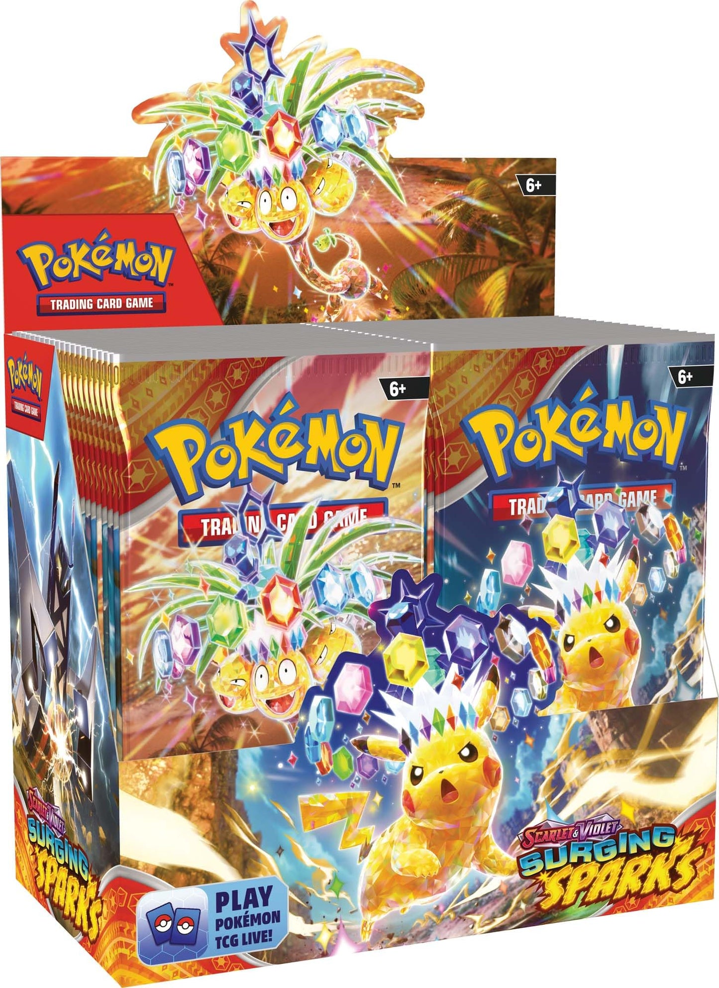 TCG: Scarlet and Violet - Surging Sparks Booster Display Box