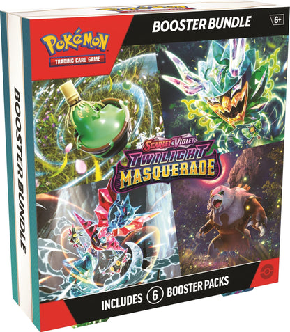 POKEMON TCG: Scarlet and Violet Twilight Masquerade Booster Bundle