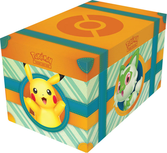 Pokemon TCG Paldea Adventure Chest Trading Card Game Squishy Toy/Sticker Packs