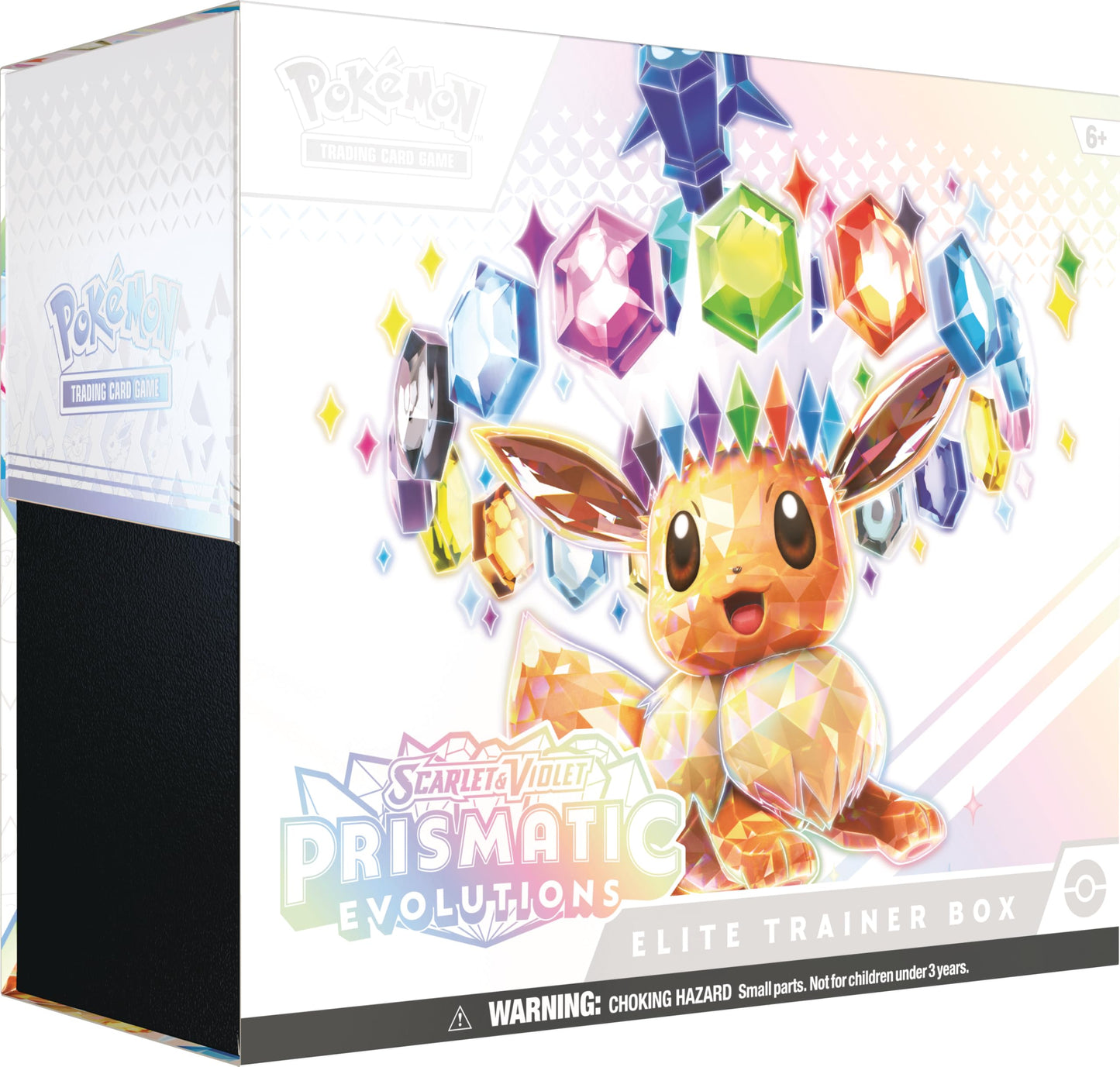 Pokemon TCG: Scarlet & Violet - Prismatic Evolutions Elite Trainer Box (1 Full Art Promo Card, 9 Boosters & Premium Accessories)