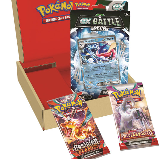 Pokemon TCG Greninja ex + 2 Booster Bundle