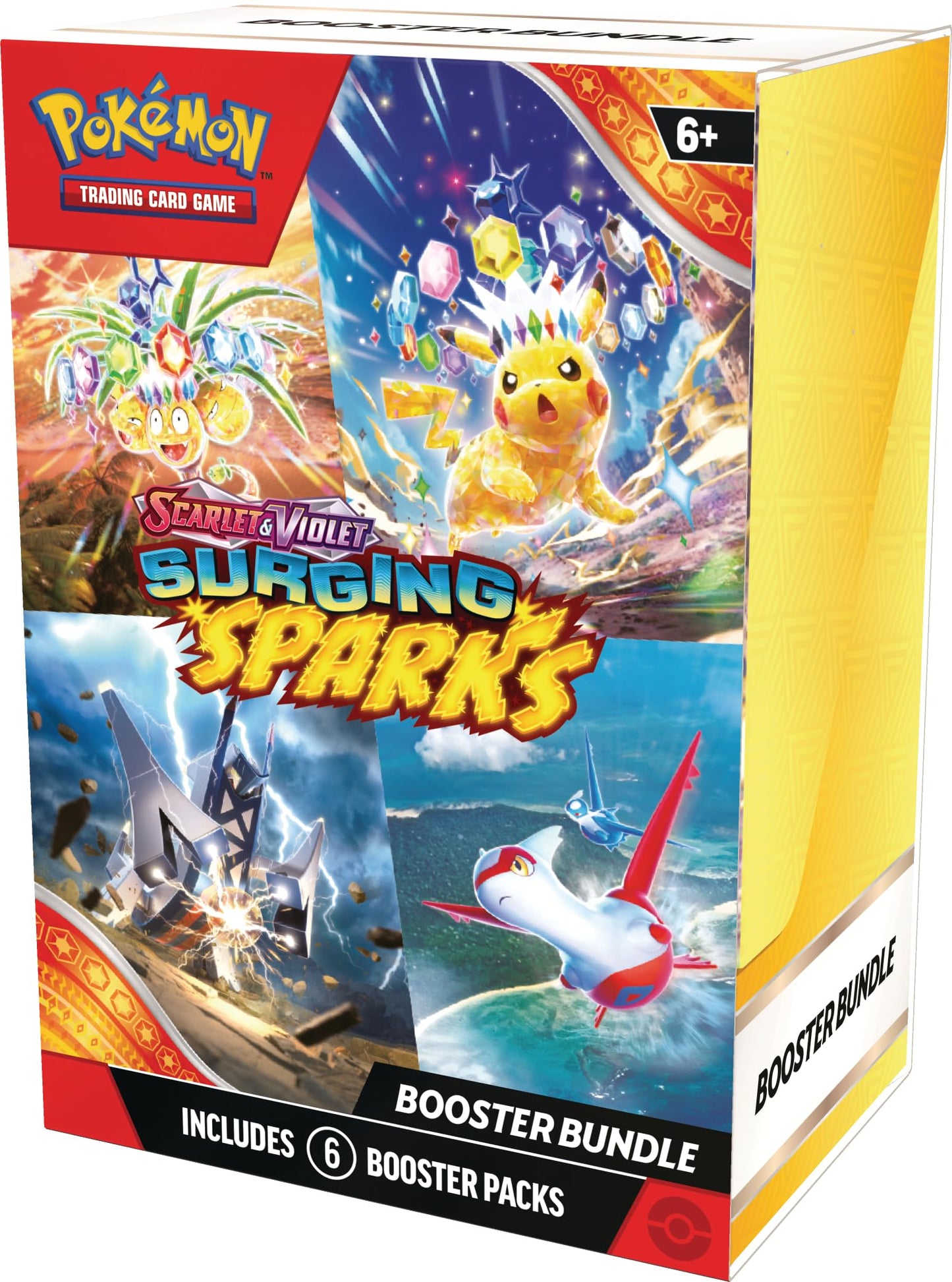 TCG: Scarlet & Violet - Surging Sparks Booster Bundle (6 Booster Packs)