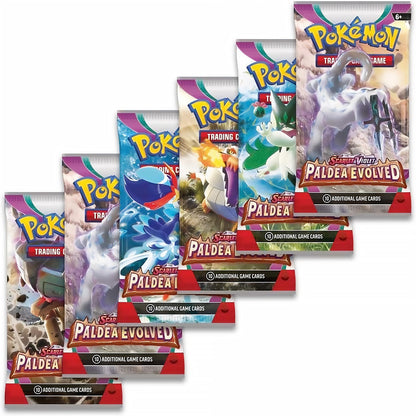 Pokemon TCG Scarlet & Violet Paldea Evolved Set Booster Pack Box Asst 36 x 10PK