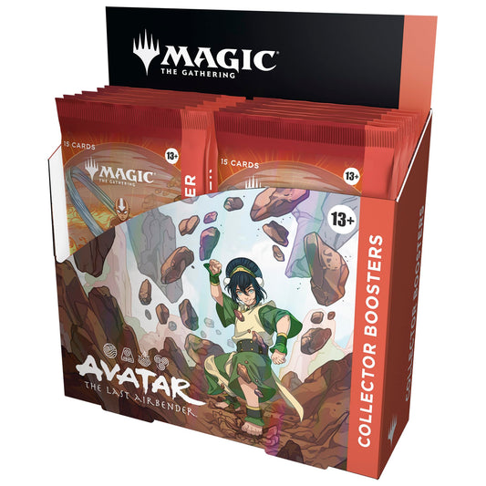 Wizards of The Coast | Magic The Gathering | Avatar: The Last Airbender Collector Boosters - 12 Boosters Pack